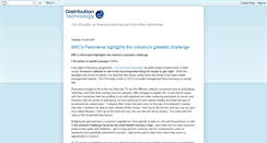 Desktop Screenshot of blogs.distribution-technology.com